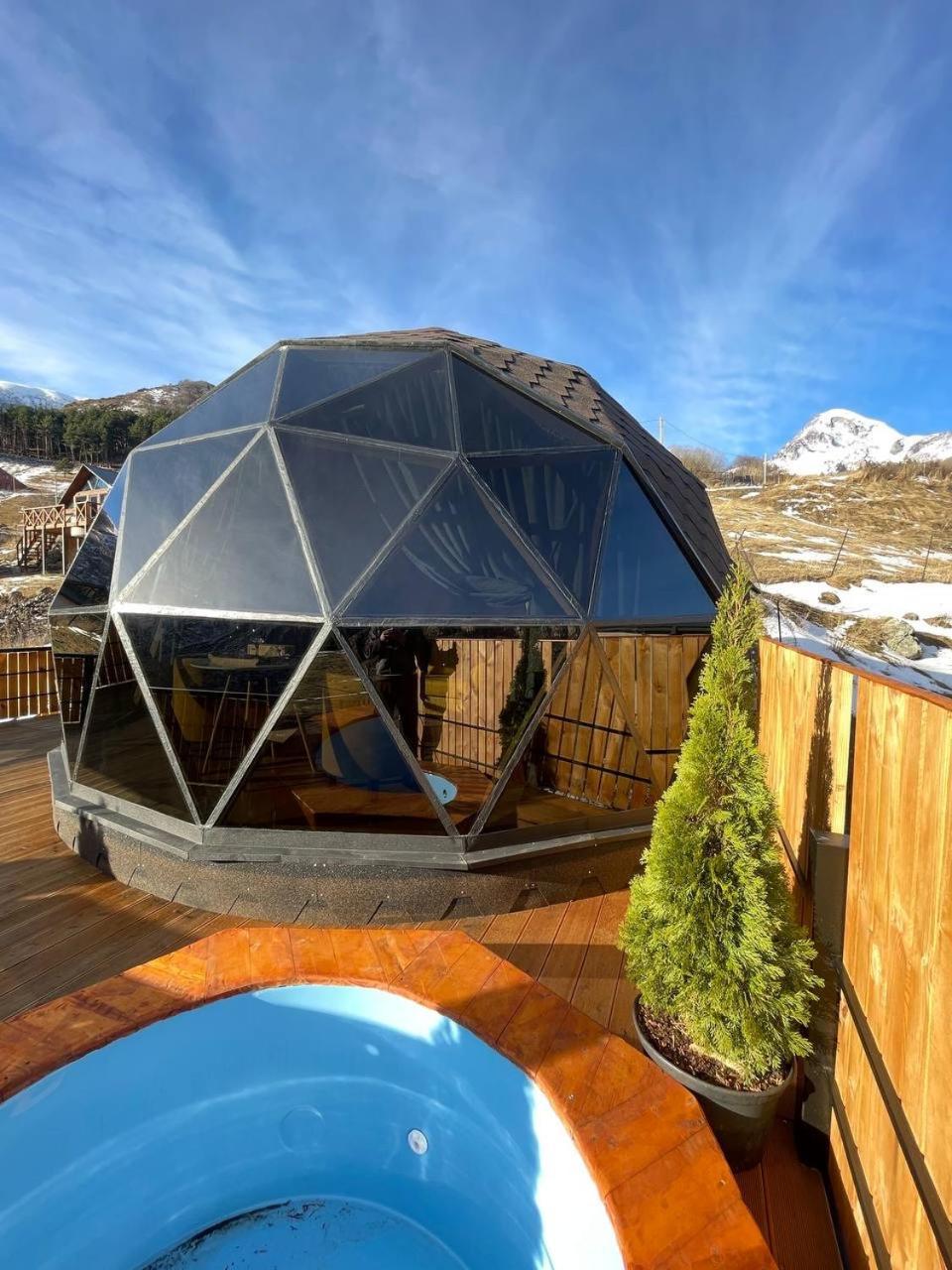 卡兹贝吉Gabua Glamping别墅 外观 照片